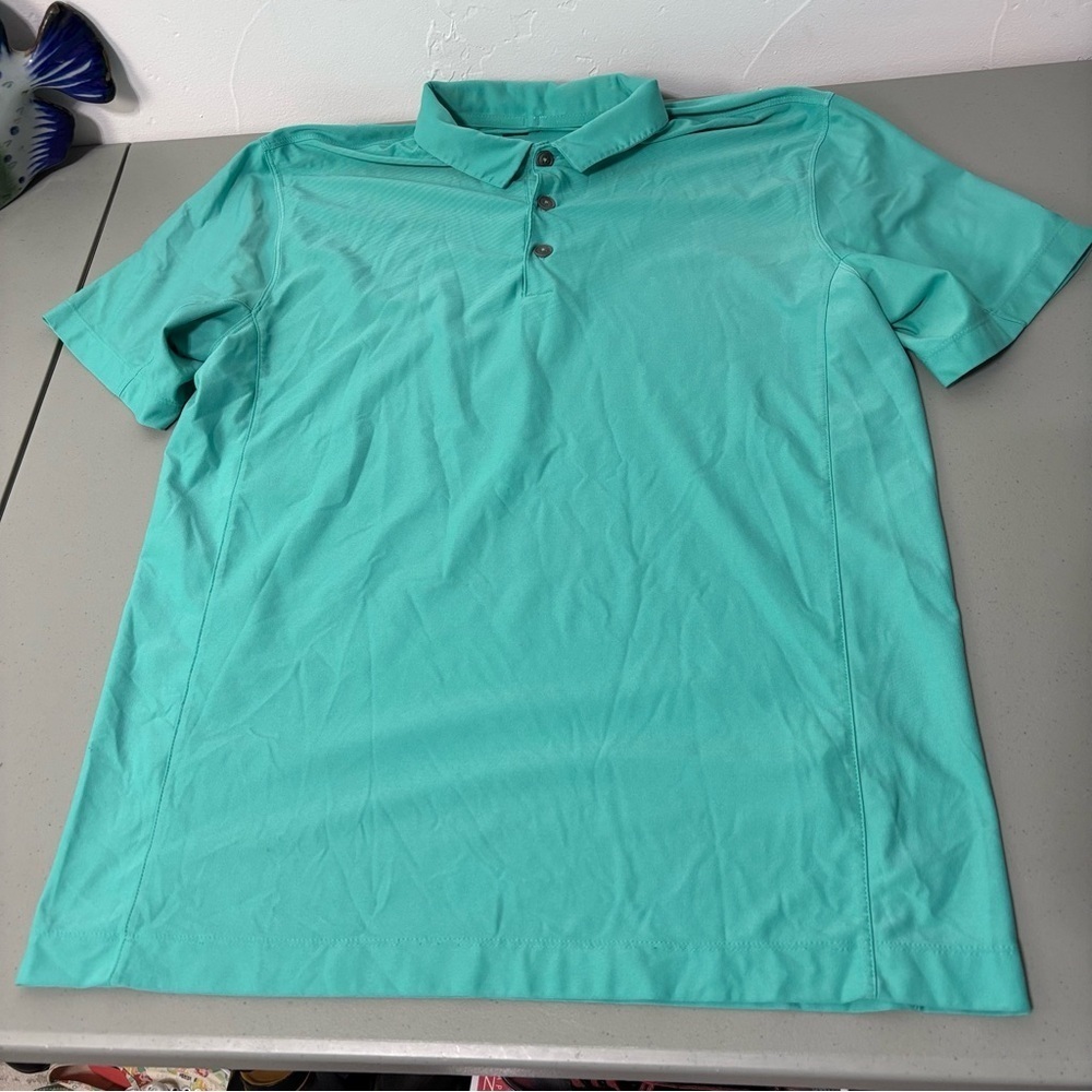 Nike Golf Dri Fit Medium Polo Men's Short Sleeve Tour Performance Athletic - Picture 5 of 8